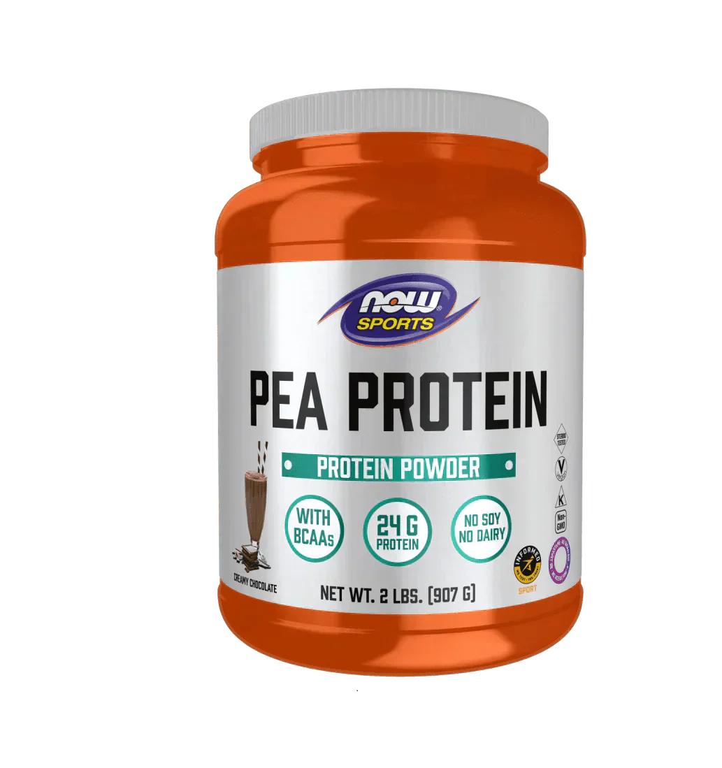 Now Sports- Pea Protein Creamy Chocolate Powder (Original) ©